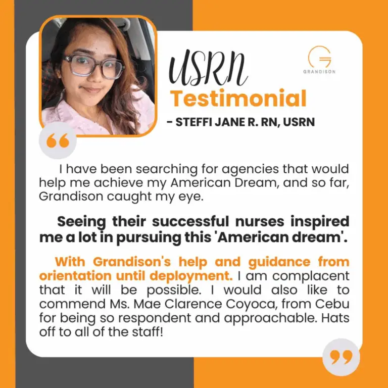 reviews about Grandison Nursing jobs in USA