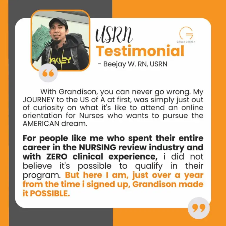 reviews about Grandison Nursing jobs in USa