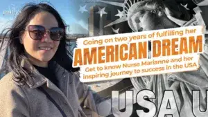 Grandison Nurse experience in the USA