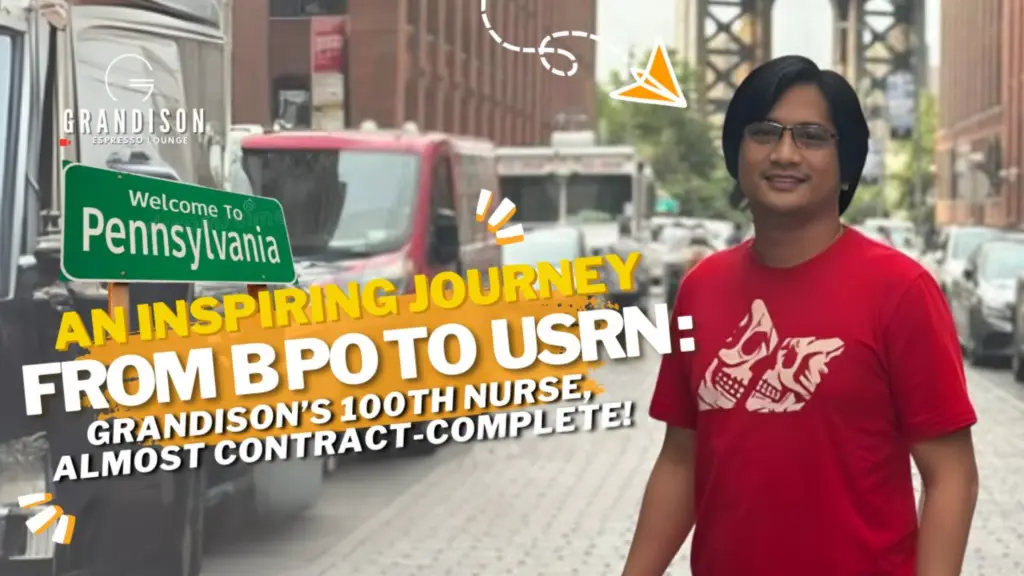 From USRN BPO Philippines to Grandison Nurse in the USA