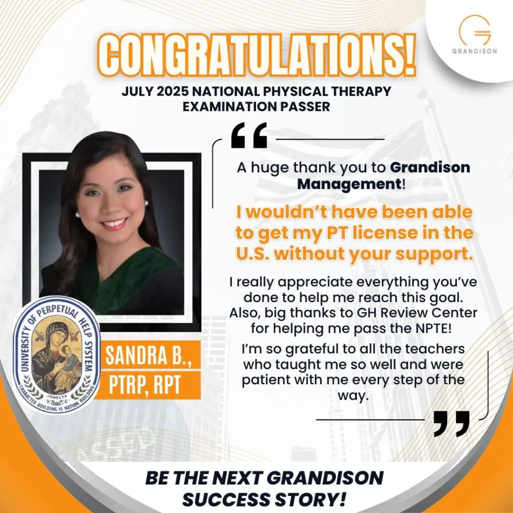 Grandison PT review testimonial