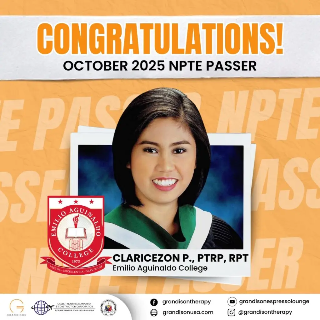 October 2025 NPTE Passer