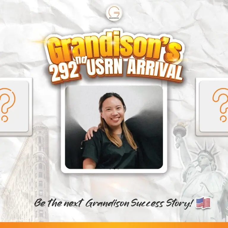 292nd Grandison USRN arrival