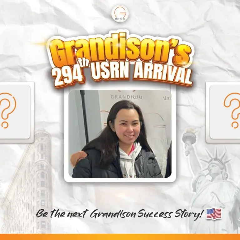 294th Grandison USRN arrival