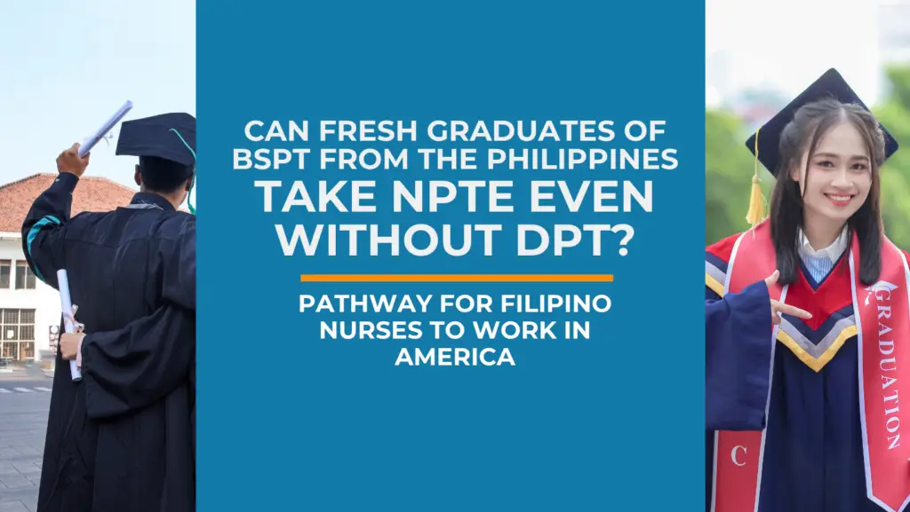 NPTE for Fresh Graduates from the PH