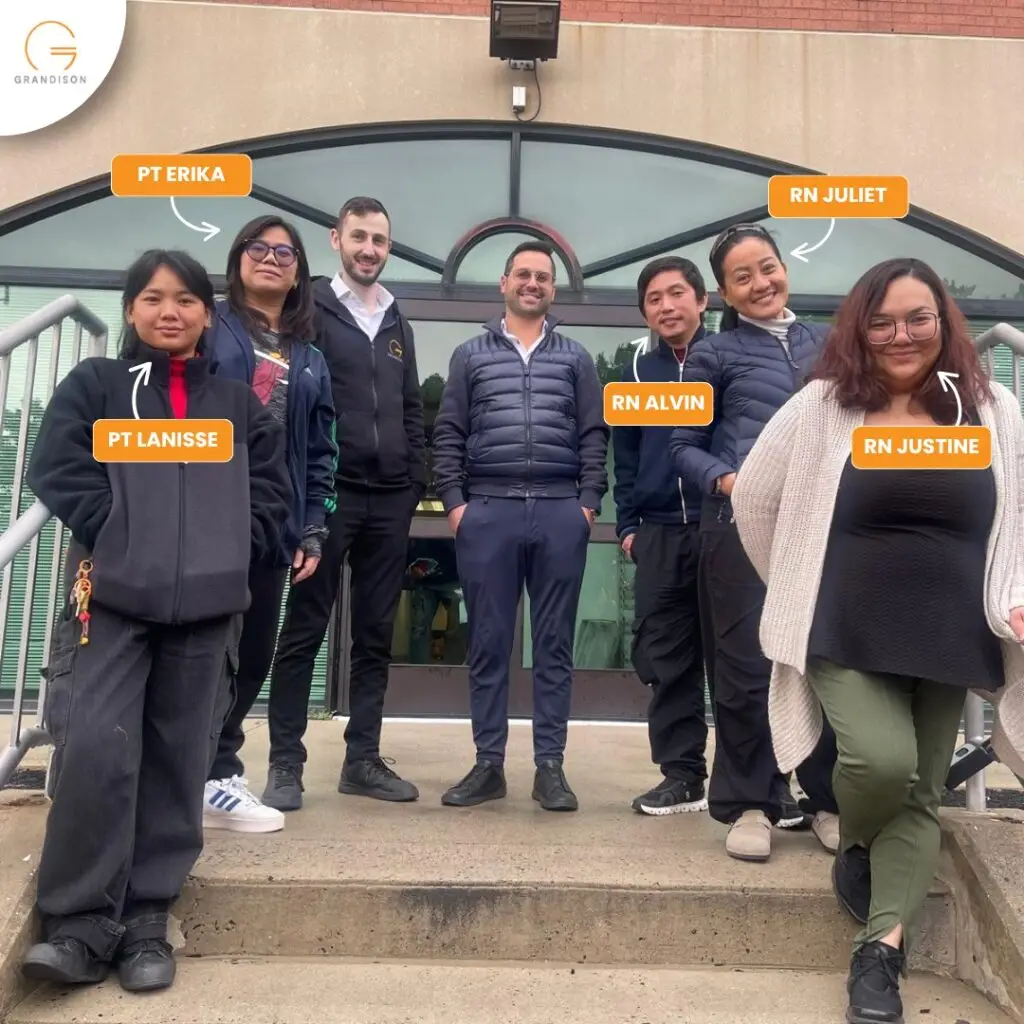 PT Erika's arrival in the United States